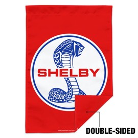 GRAPHICS & MORE Shelby Cobra Patriotic Logo Garden Yard Flag