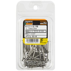 TRUSCO(トラスコ) 釘ステンレス(平頭) 2.10×38 54本入 ST1438F