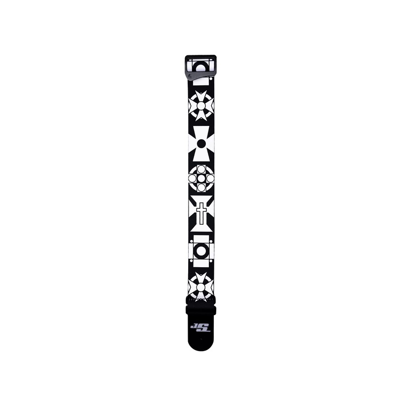 D'Addario Joe Satriani Swivel Guitar Strap, Crosses