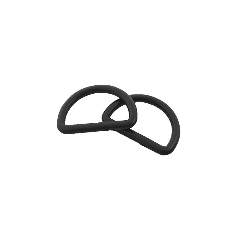 Bluemoona 100 PCS - Plastic D Dee Rings for Webbing