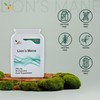 Ved Lion’s Mane Supplement 450mg, Lion's Mane Mushroom 15:1 Extract