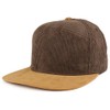 Trendy Apparel Shop - Gorra de pana con textura de