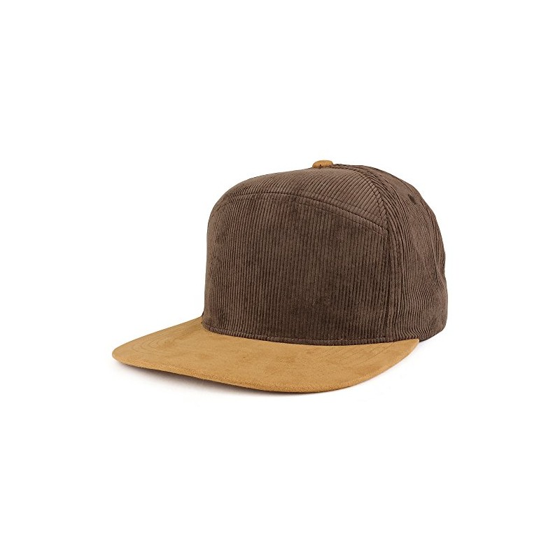 Trendy Apparel Shop - Gorra de pana con textura de