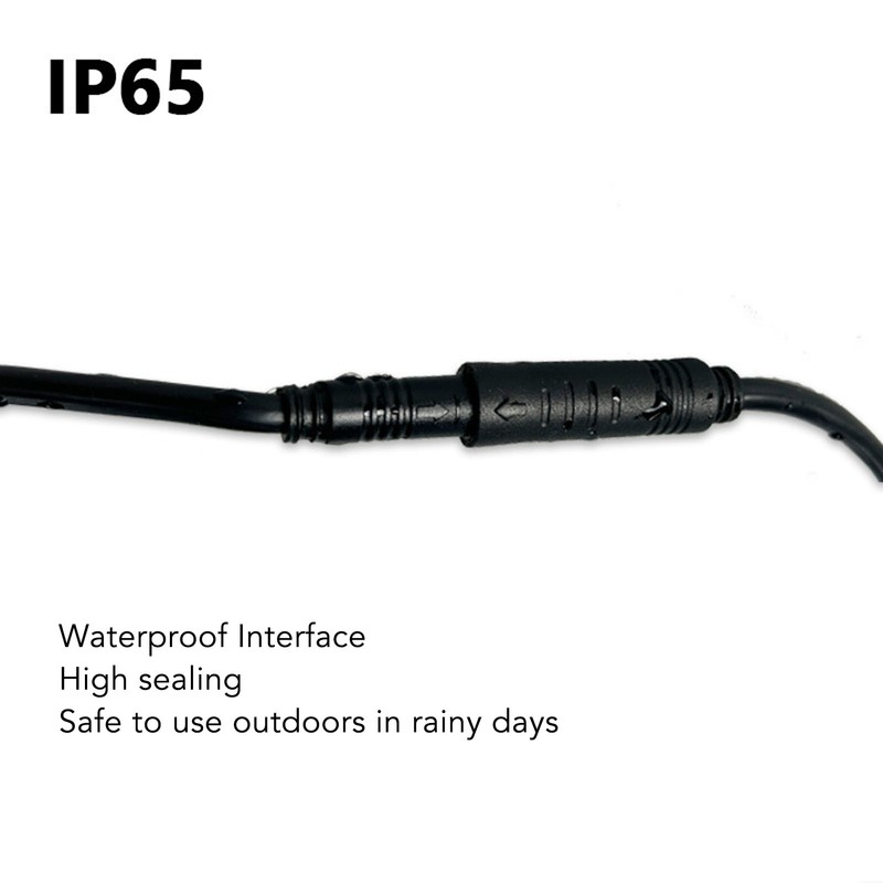 Electric Bike Motor Extension Cable 9 Pin Waterproof Hub Motor
