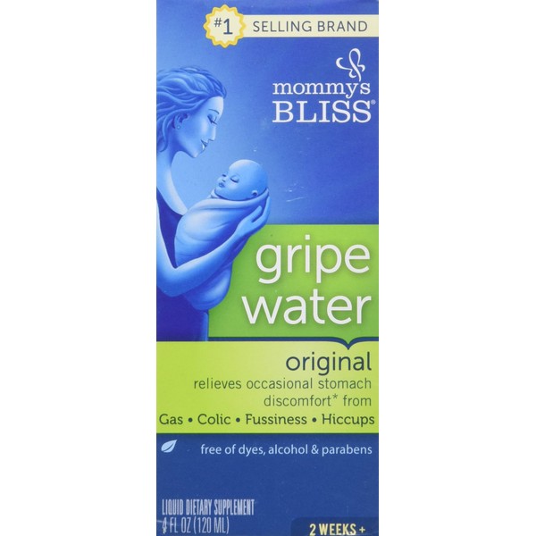 Mommys Bliss Baby's Bliss Gripe Water Liquid, 4 Ounce