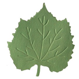 Uchida LV-GCP115 Clever Lever Embossing Giga Craft Punch, Birch Leaf