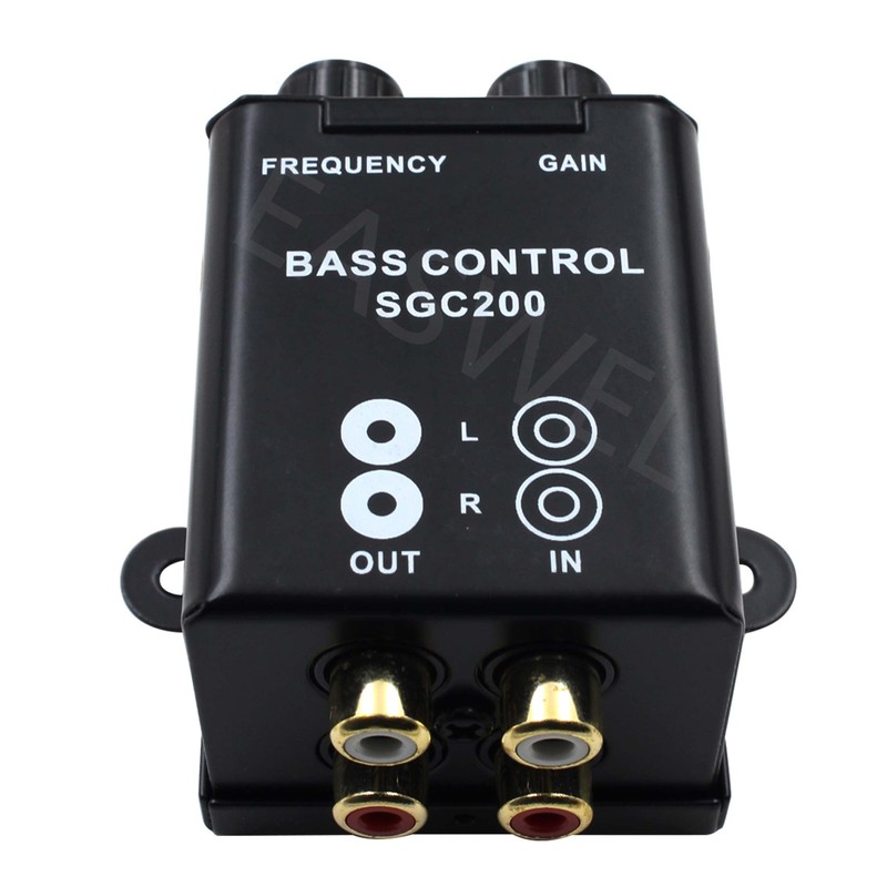 Universal Car Home Amplifier Bass Controller RCA Gain Level Volume