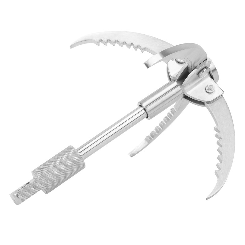 Climbing Grappling Hook Stainless Steel Grappling Hook Folding Claw for