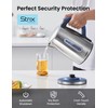 COMFEE' Stainless Steel Electric Kettle, Temperature Control with 6 Presets,