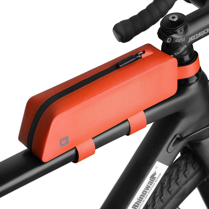 Rhinowalk Bike Frame Bag TPU Waterproof Aero Saddle Bag with