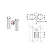 SUS (esuyuuesu) daburukonekuta C Kit GFJ – A45 10 Set,