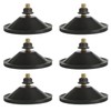 AccEncyc 6 Pcs Strong Thickened Sucker Suction Cup Clear PVC