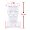 FanLin Male Mannequin Head Professional Manikin Head for Display Wigs