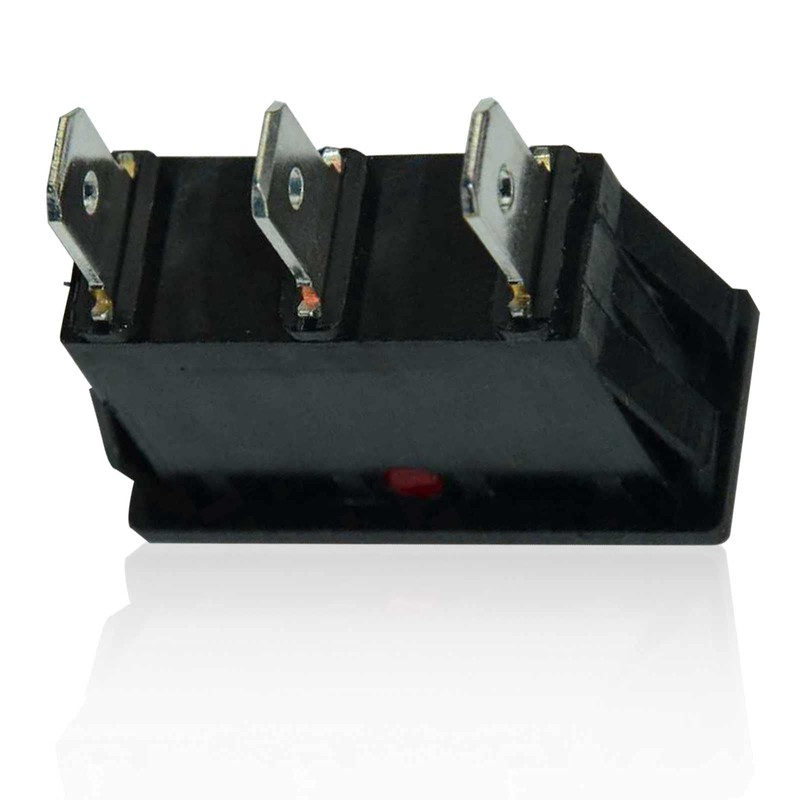 Miayaya Zing Ear ZE-235L Rocker Switch Red Illuminated 16A 125VAC