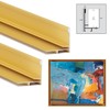 Creative Mark Illusions Metal Floating Frame Kit Pairs for Canvas