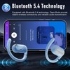 ZIPFORCE Auriculares inalámbricos, Bluetooth 5.4 de Entrada Completa, 4 micrófono