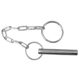 RedPart Large Acrow Prop Pin with Chain & Ring Scaffolding Shoring Support