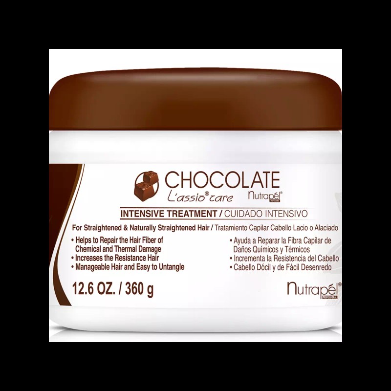 Nutrapel Chocolate L'assio care Intensive Hair Treatment - Tratamiento Intensivo
