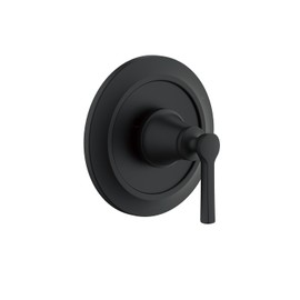 Northerly Valve Trim Kit with Treysta Cartridge, Satin Black