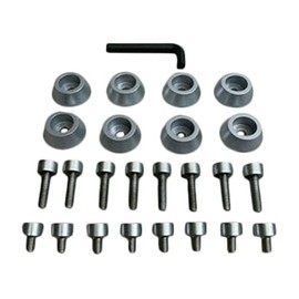 Ballistic Jester 814 Silver Bolt Kit 8 PCS Kit with Hardware
