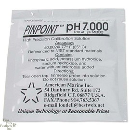 American Marine PINPOINT pH Calibration Fluid 7.0 Packet