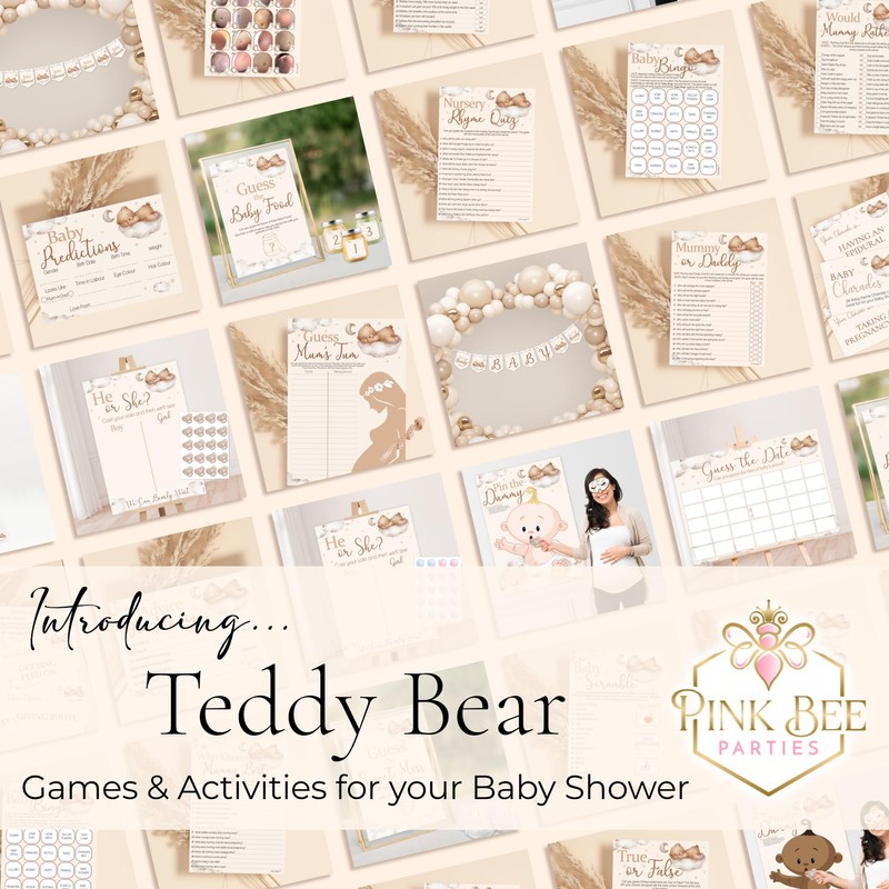 Pink Bee Parties - Would Mummy Rather Baby Shower Game