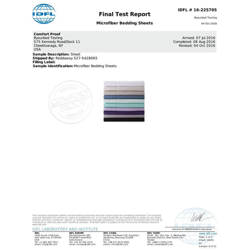 Byourbed Microfiber Supersoft Full XL Bedding Sheets - Jet Stream