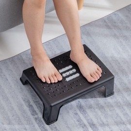 Office Desk Footrest & Leg Support with Foot Acupressure Desk Footrest