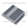 Aluminum Alloy Electric Box Project Junction Case Integrated Enclosure 31x143x130mm