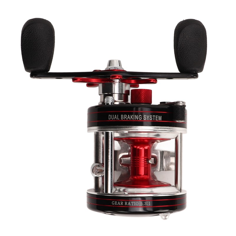 Baitcasting Fishing Reel Metal Baitcasting Reel All Metal Drum Transverse