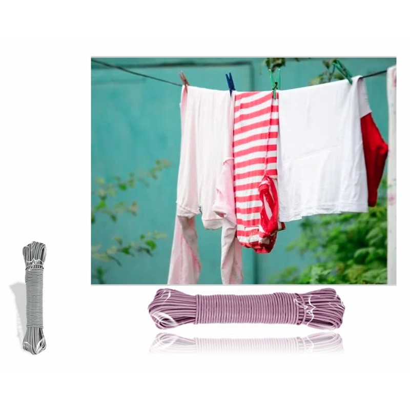 Outdoor Washing Line Rope Heavy Duty Clothes Lines Outdoor Laundry