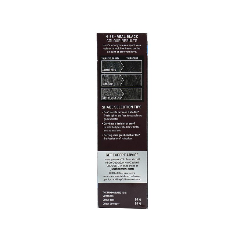 Just for men Moustache & Beard, Beard Dye For Grey