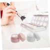 STOBOK Makeup Case Set 10pcs Plastic Jars for Face Cream
