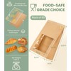 100 Pack Large Thick Brown Kraft Paper Boule Bread Bags