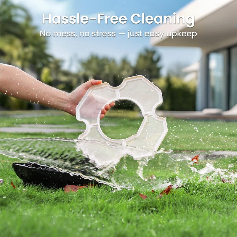 AIPER Cordless Robotic Pool Vacuum, Self-Parking Technology, Portable, Ideal for