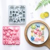 2 Pcs Summer Beach Theme Silicone Molds, 22-Cavity Coconut Tree