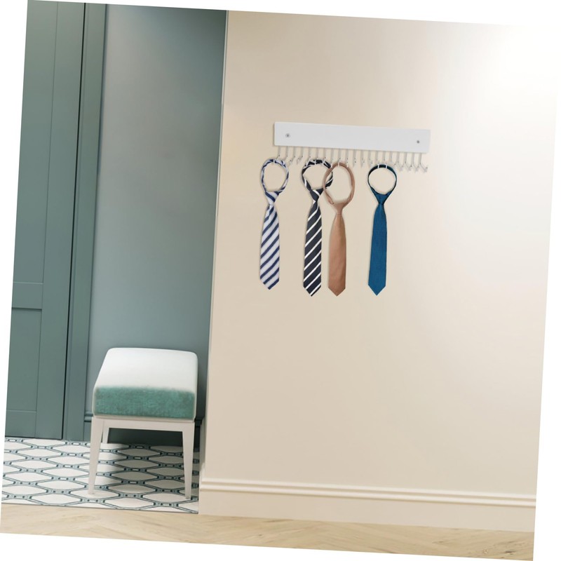 iplusmile Wall Mounted Rotating Tie and Belt Holder Space Saving