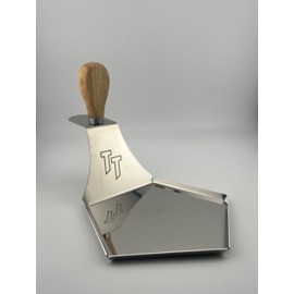 Turbo Trusser Brie Cheese Platter with Serving Knife I Easily Smoke Brie Cheese I Perfect for Smoker, Grill, & Oven I Dishwasher Safe I Made in USA I 1 Platter