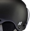 K2 Meridian 10E4007 Women's Ski Helmet Matte Pearl Black S