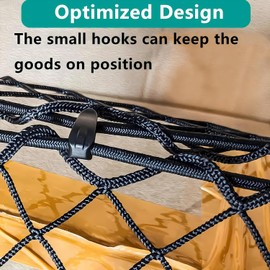 Trunk Bed Organizer Cargo Net Compatible with Honda Ridgeline 2006 to 2022 2023 2024