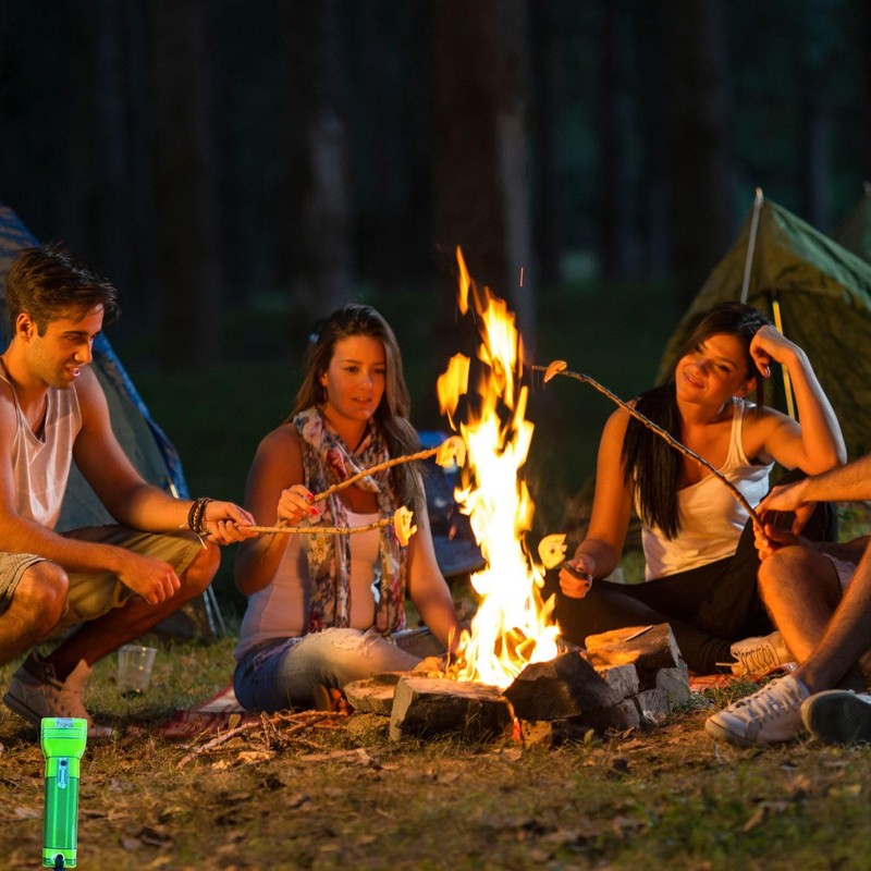 3 Pcs Led Flashlight 0.25 Inch Thin Flash Light, Flat