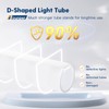 BBOUNDER 10 Pack Linkable LED Utility Shop Light, 4400 LM,