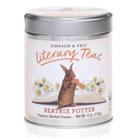 Simpson & Vail, Beatrix Potter's Herbal Blend, Literary Tea - 4 Ounce Tin / 50 Cups