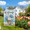 Dyrenson Welcome Spring Summer Beach Hydrangea Flower 28 x 40