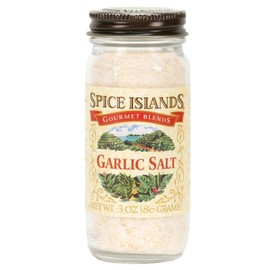 Spice Islands Garlic Salt, 3-Ounce (Pack of 3)
