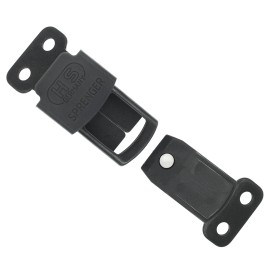 Herm Sprenger Black Stainless Steel ClicLock Buckle Quick Release Fastener fo