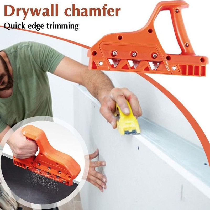 Gypsum Board Edger Plane 60 Degree Bevel Angle Plasterboard Chamfer