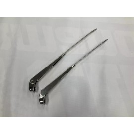 I-5 Classic Chevy 1967-72  Chevy Truck Polished Stainless Windshield Wiper Arms & Blades Kit Set