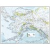 National Geographic Maps: Alaska Wall Map - Compact - 21