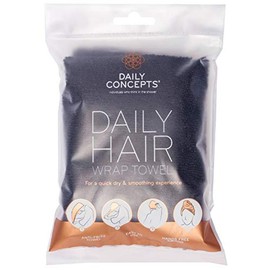 Daily Concepts Your Hair Towel Wrap (Black)